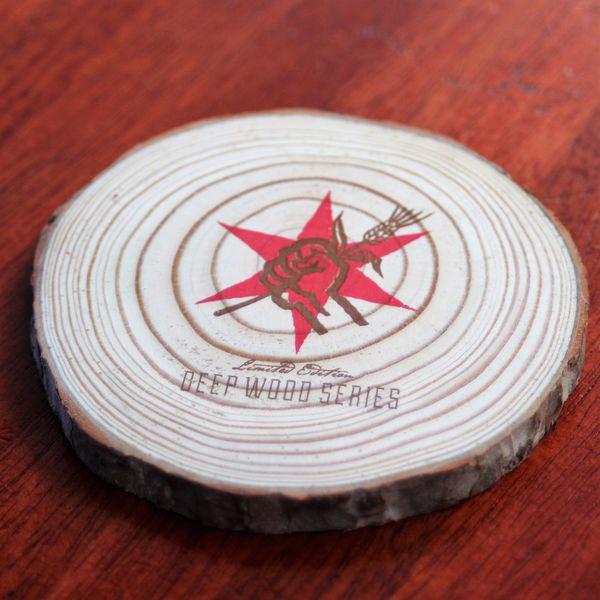 DEEP WOOD SERIES WOODEN COASTER SET DEEP WOOD SERIES WOODEN COASTER SET
