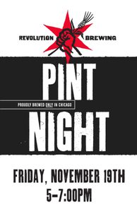 Pint Night - 11x17 Poster