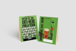 Anti-Hero For a Year Table Tents