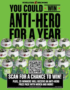 Anti-Hero For a Year 8.5x11 Poster