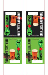 Anti-Hero Table Tent (Black & Green)