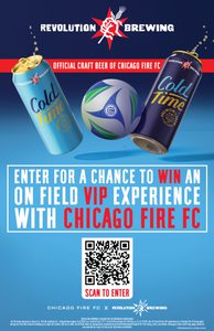 Cold Time x Chicago Fire VIP Experience Sweeps