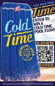 Cold Time Pool Float