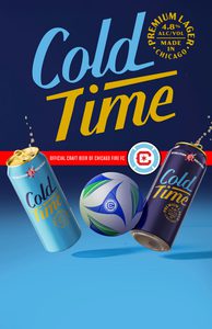 COLD TIME OFFICIAL BEER 11X17 PRICING POSTER