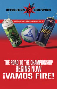 Revolution x Chicago Fire Playoff Posters