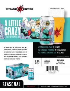 A Little Crazy Sell Sheet