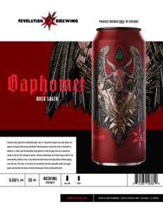 Baphomet Bock Sell Sheet
