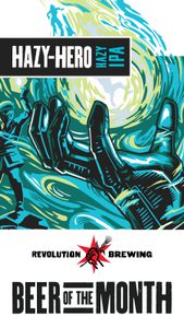 Hazy-Hero Beer of the Month Poster