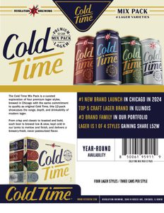 Cold Time Mix Pack Sell Sheet