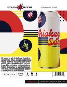 Whiskey Sour Inspired Ale Sell Sheet