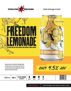 Freedom Lemonade Sell Sheet