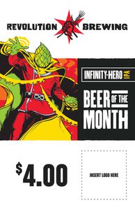 Infinity Hero - Beer of the Month (w/ Price)