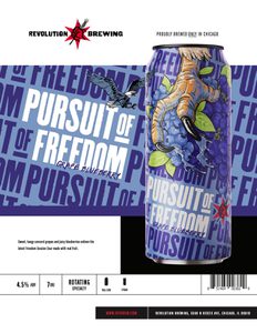 Pursuit of Freedom: Concord Grape & Blueberry Sell Sheet