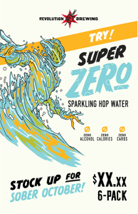 SUPER ZERO 11" X 17" SOBER OCTOBER (W/ PRICE)