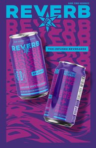 Reverb Splash Concord Grape Blueberry Poster (No Price)