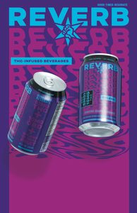 Reverb Splash Concord Grape Blueberry 10MG Poster (With Pricing)