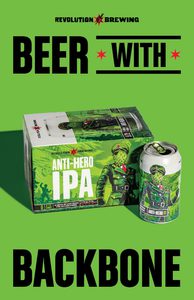 Anti-Hero Beer With Backbone 11x17 Version 3