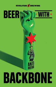 Anti-Hero Beer With Backbone 11x17 Version 4