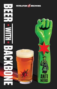 Anti-Hero Beer With Backbone 11x17 Version 6