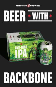 Anti-Hero Beer With Backbone 11x17 Version 7