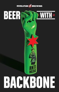 Anti-Hero Beer With Backbone 11x17 Version 8