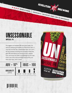 Unsessionable Sell Sheet