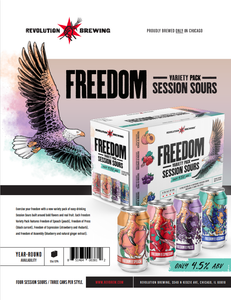 Freedom Pack 12 Pack Sell Sheet