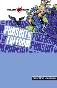 Pursuit of Freedom: Grape Blueberry Poster 11" x 17" with price